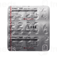 Xmet 500 Tablet 15 Xmet 500 Tablet 15