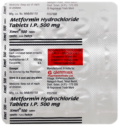 Xmet 500 Tablet 15 Xmet 500 Tablet 15