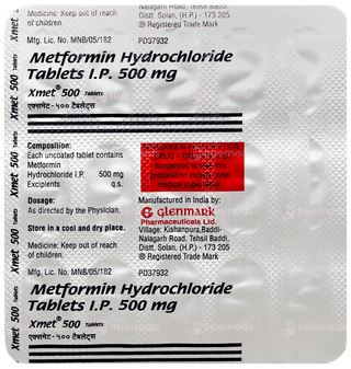 Xmet 500 Tablet 15