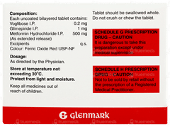 Xmet Trio 500/0.2/1 Tablet 10