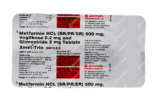 X Met Trio 0.2/500/2 MG Tablet Sr 10