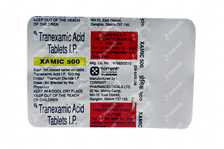 Xamic 500 MG Tablet 10