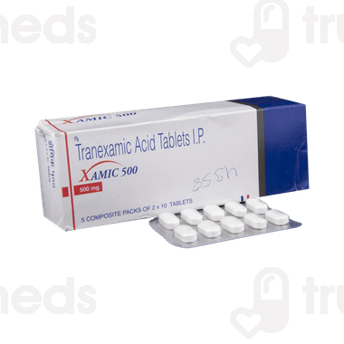 Xamic 500 Mg Tablet 10 - Uses, Side Effects, Dosage, Price | Truemeds