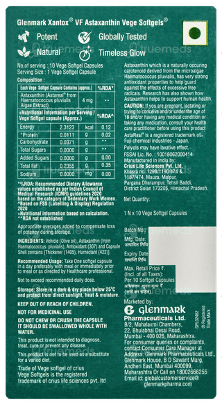 Xantox Vf Capsule 10