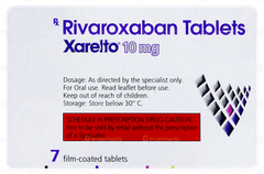 Xarelto 10mg Tablet 7 Xarelto 10mg Tablet 7