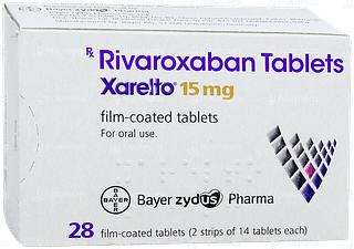 Xarelto 15mg Tablet 28