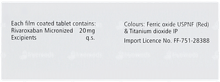 Xarelto 20mg Tablet 28