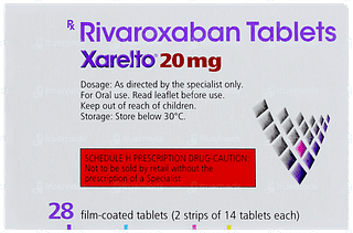 Xarelto 20mg Tablet 28