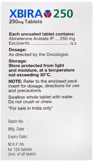 Xbira 250mg Tablet 120