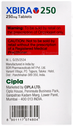 Xbira 250mg Tablet 120