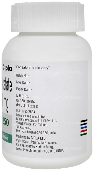 Xbira 250mg Tablet 120