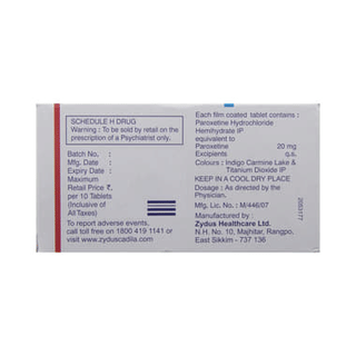 Xet 20 MG Tablet 10