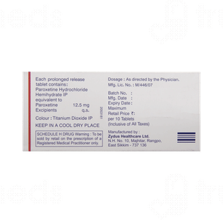 Xet Cr 12.5 MG Tablet 10