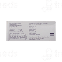Xet Cr 37.5 MG Tablet 10