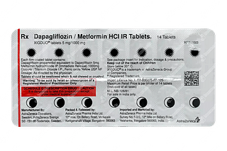 Xigduo Ir 5/1000 MG Tablet 14