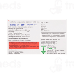 Ximeceff 200 Tablet 10 Ximeceff 200 Tablet 10