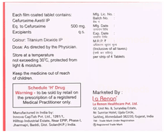 Ximoren 500 Tablet 4 Ximoren 500 Tablet 4