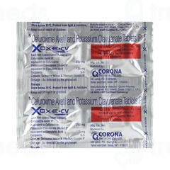 Xoxe Cv 250/125 MG Tablet 6 Xoxe Cv 250/125 MG Tablet 6