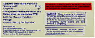 Xstan 20Mg Tablet 15