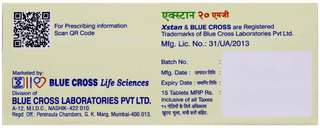 Xstan 20Mg Tablet 15