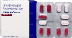 Xtpara Proglet Sr 1000Mg Tablet 12