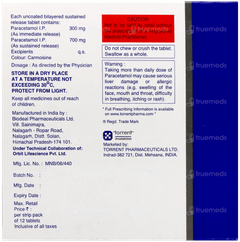 Xtpara Proglet Sr 1000Mg Tablet 12