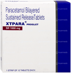 Xtpara Proglet Sr 1000Mg Tablet 12