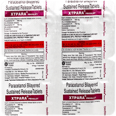 Xtpara Proglet Sr 1000Mg Tablet 12