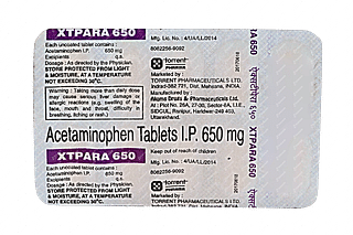 Xt Para 650 MG Tablet 10