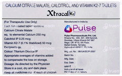 Xtracal K2 Tablet 10