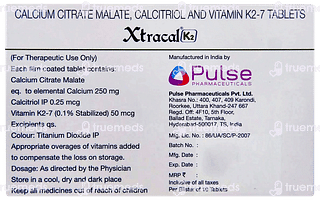 Xtracal K2 Tablet 10