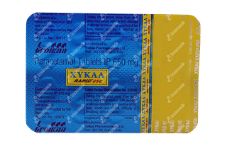 Xykaa Rapid 650 MG Tablet 10