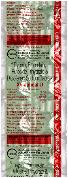 Xymoheal D Tablet 10 Xymoheal D Tablet 10
