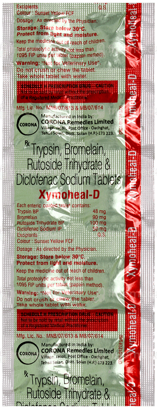 Xymoheal D Tablet 10