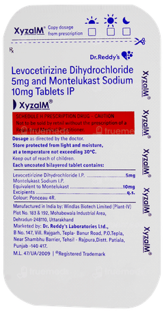 Xyzal M Tablet 15 Xyzal M Tablet 15