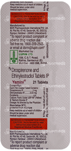 Yamini Tablet 21 Yamini Tablet 21