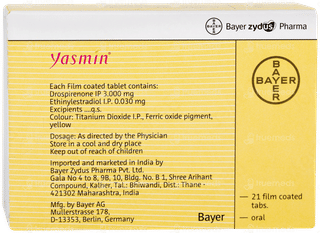 Yasmin Tablet 21