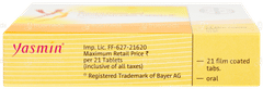 Yasmin Tablet 21 Yasmin Tablet 21