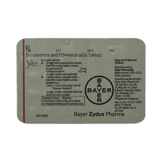 Yaz 3/0.02 MG Tablet 28