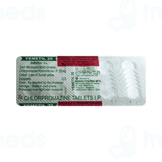 Yemetil 25 MG Tablet 10