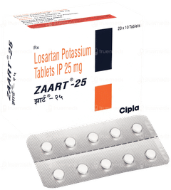 Zaart 25 Tablet 10 Zaart 25 Tablet 10
