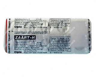 Zaart H 50/12.5 MG Tablet 10