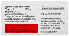 Zanocin 200 Tablet 10