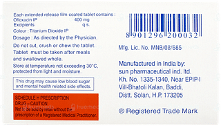 Zanocin Od 400mg Tablet 5