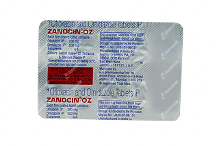 Zanocin Oz 200/500 MG Tablet 10