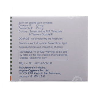 Zanocin Oz Tablet 10