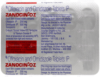 Zanocin Oz Tablet 10