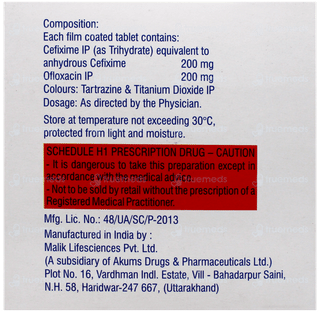 Zanocin Plus Tablet 10
