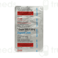 Zaporil 200 MG Tablet 10