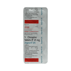 Zaporil 25 MG Tablet 10